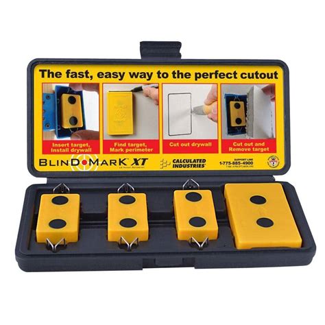 electrical box locating tool kit|Calculated Industries® Blind Mark™ Drywall Electrical .